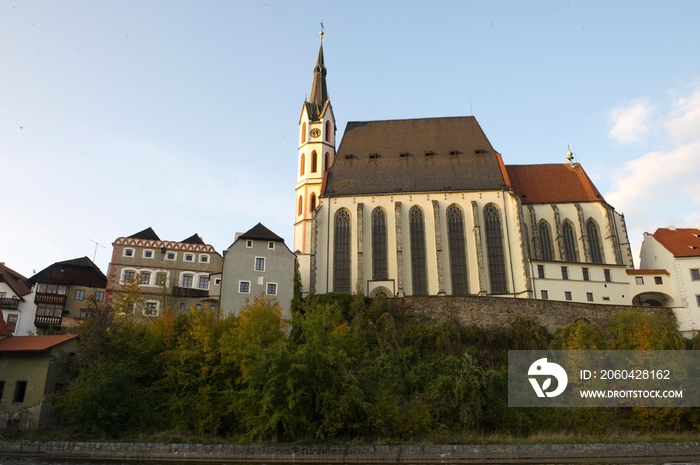 捷克克鲁娒洛夫老城(Krumlov)圣维特大教堂