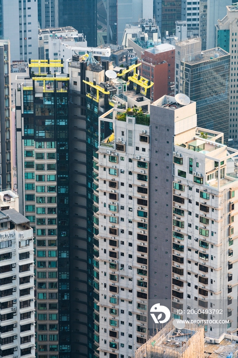 高视角看香港城市景观