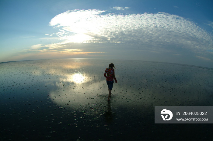 allein im meer