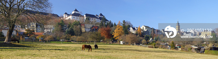 奥古斯堡城堡，全景，开姆尼茨
