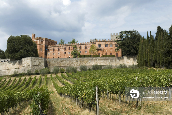 Italy, Tuscany, Brolio castle