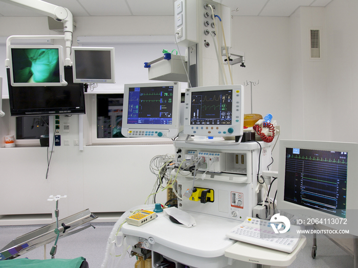 The operating theatre in a university hospital