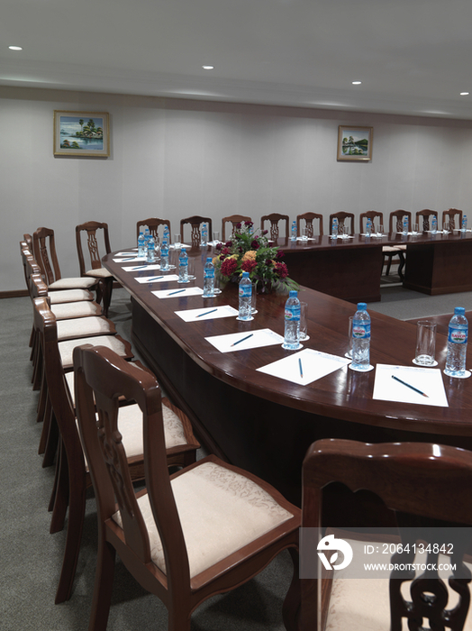 Interior of large conference room