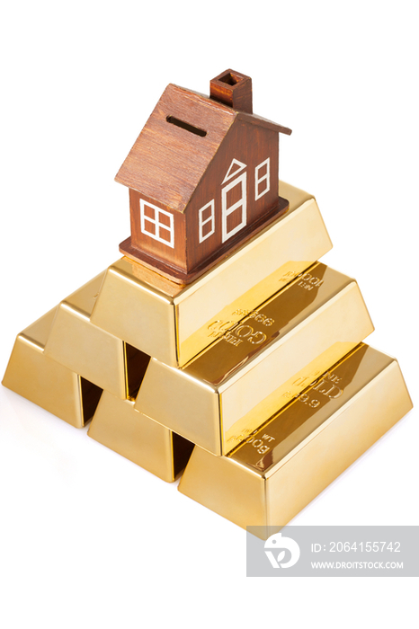 金砖和房子模型