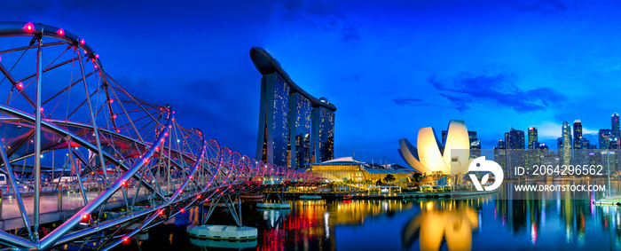 シンガポールの都市風景