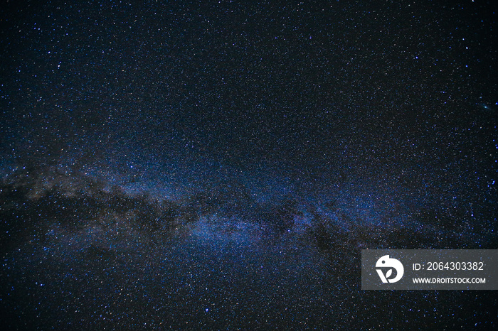 夏威夷毛伊岛哈雷卡拉国家公园的星空银河