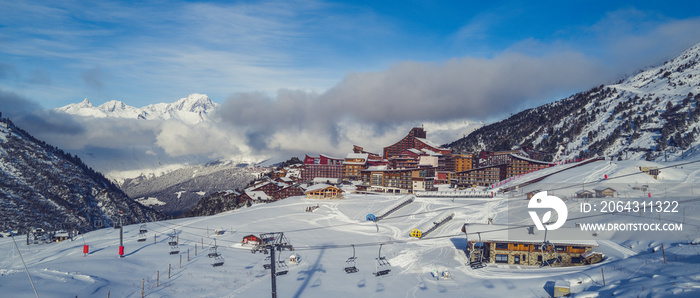 Les Arcs 2000 in France