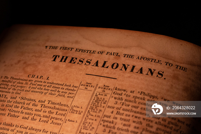 First Thessalonians