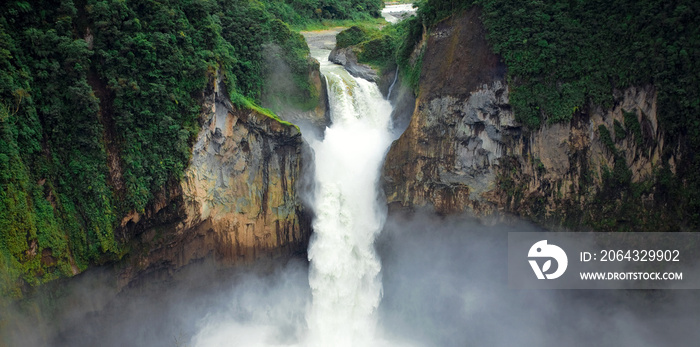 San Rafael Falls, The largest waterfall in Ecuador