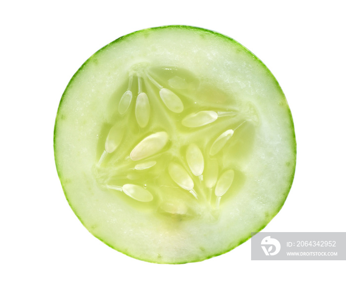 Fresh cucumber on white background, Cucumber isolated on white background with clipping path