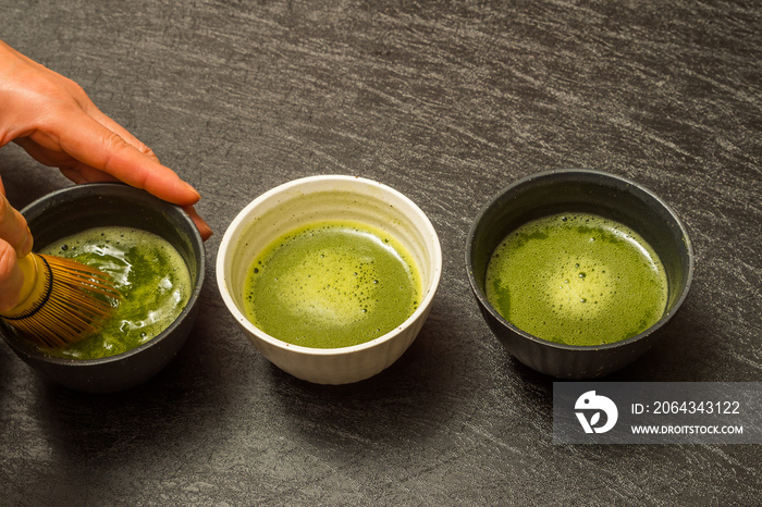 日本茶　抹茶　Image of Japanese traditional matcha