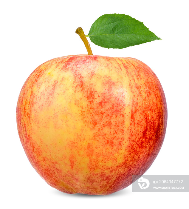 Apple isolated on white clipping path