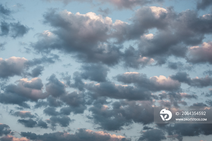 A stratocumulus cloud belongs to a genus-type of clouds characterized by large dark, rounded masses,