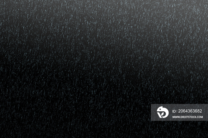 抽象的雨水纹理背景。夜晚灯光下的背景雨水