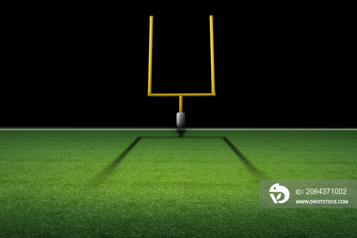 american football field goal post