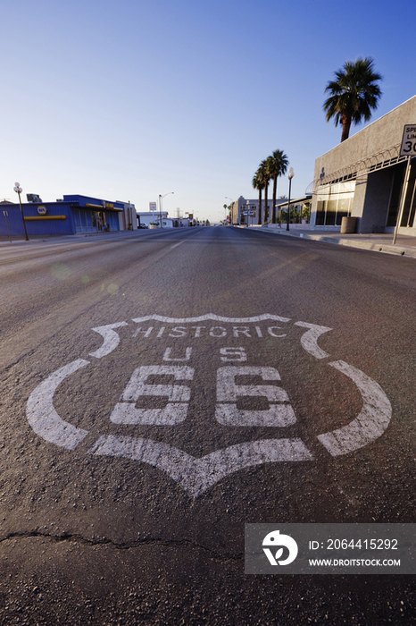 Historic Route 66 at Needles