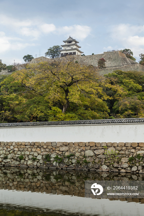 Marugame Castle in Kagawa Prefecture,Japan