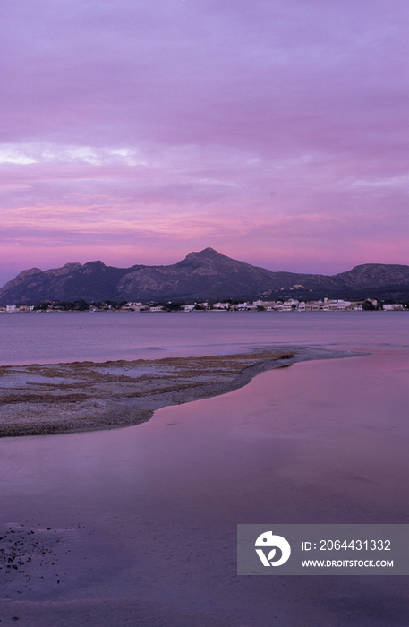 Maiorca Isle-Spain, Sunset, Alcudia