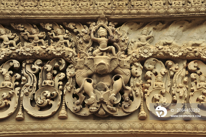 Bas-relief of Angkor Wat,Cambodia