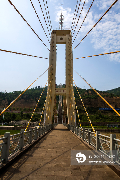 山西省碛口吊桥