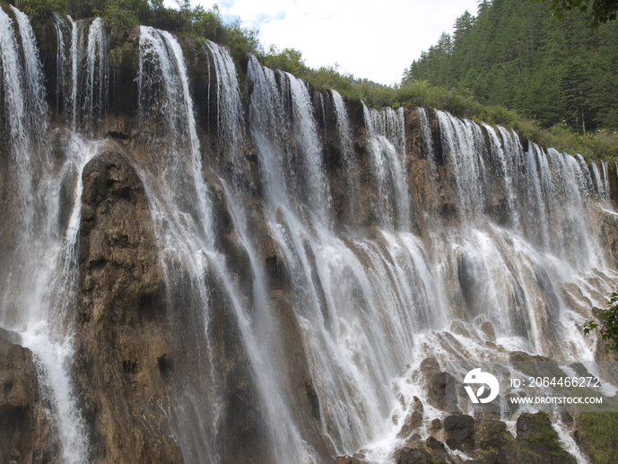 Nuorilang Falls in Jiuzhaigou, China