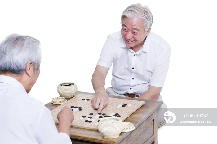 快乐老年人下围棋