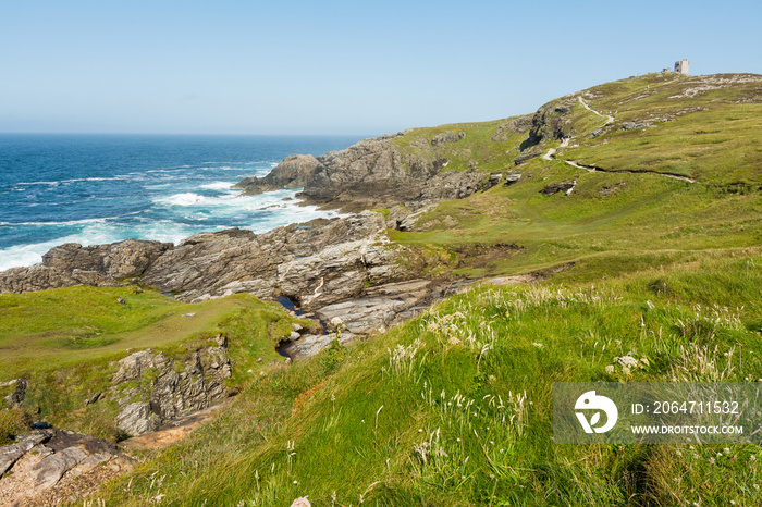 Landascapes of Ireland. Malin Head in Donegal