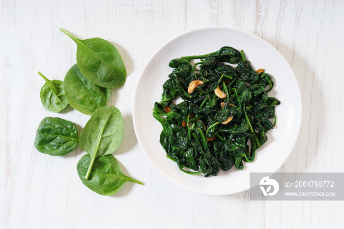 garlic sauteed spinach