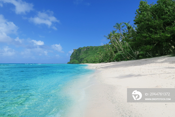 summer beach white sand