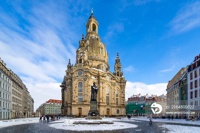 Dresden im Winter