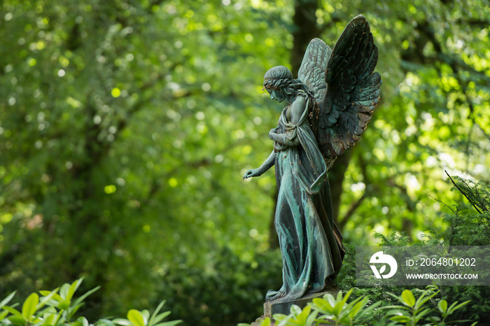 Friedhof, Engel, Statue