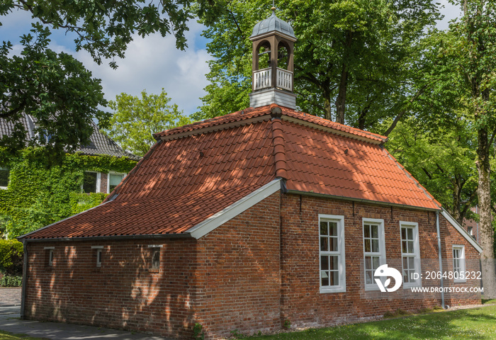 Historisches Pingelhus in Aurich, Ostfriesland, Niedersachsen, Deutschland