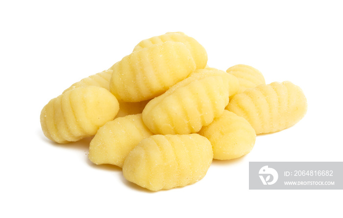 potato gnocchi isolated