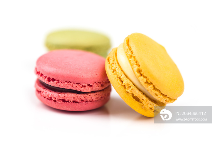 Colorful delicous Macarones