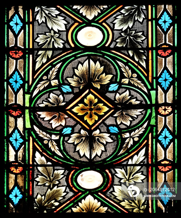 萨格勒布大教堂的彩色玻璃