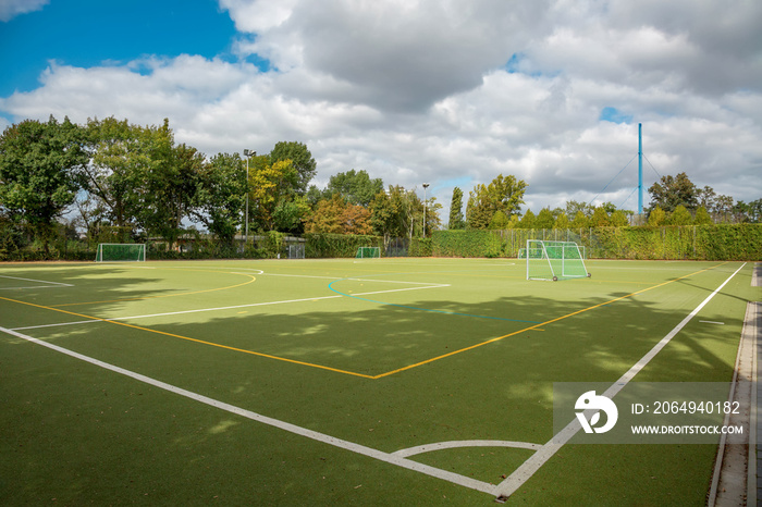 Fußballplatz  - Trainingsplatz im Freien