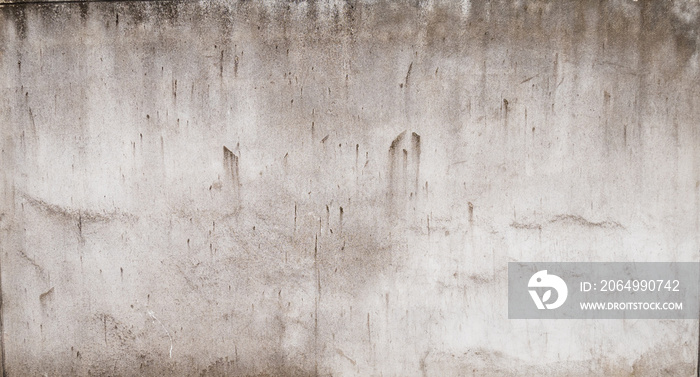 Texture of Wall stains after rain.