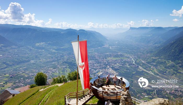 Blick auf Meran