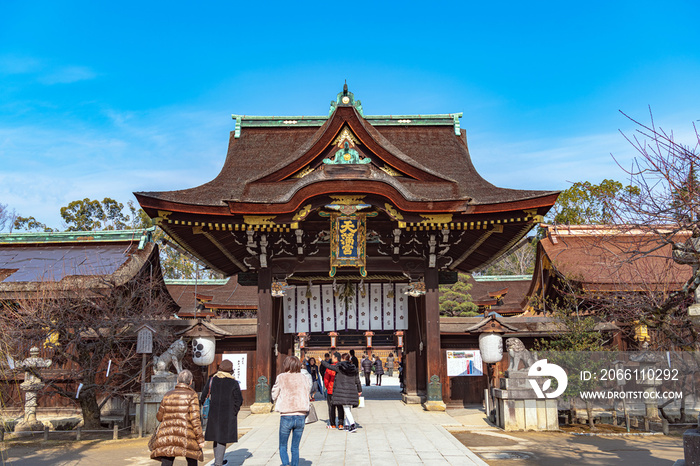 京都 北野天満宮 三光門