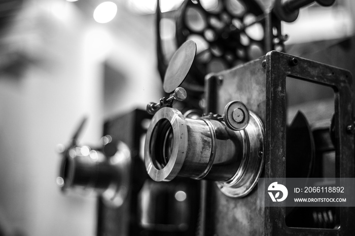 Old camera in the museum.