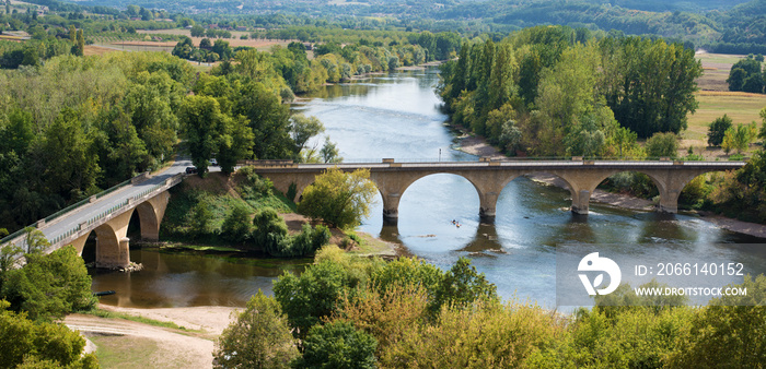 confluence de la Dordogne et de la Vézère