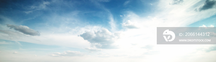 Summer sky clouds