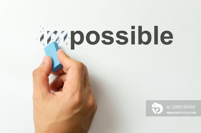 Change from impossible to the possible