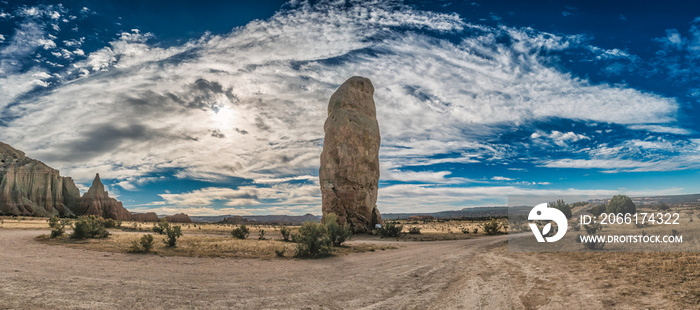 Chimney rock in Kodachrome State Park, Utah USA