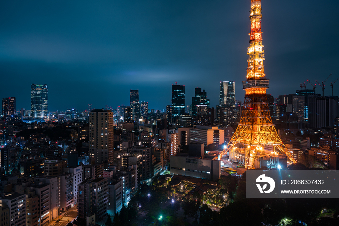 日本东京夜景