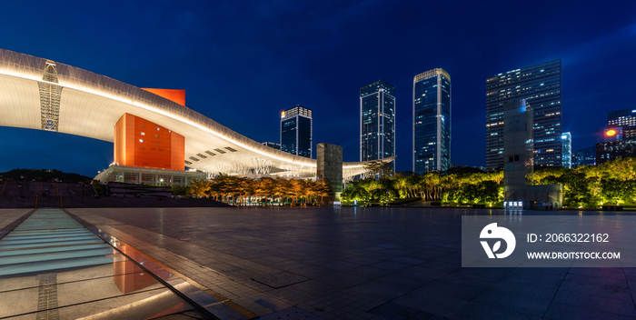 深圳市民广场夜景