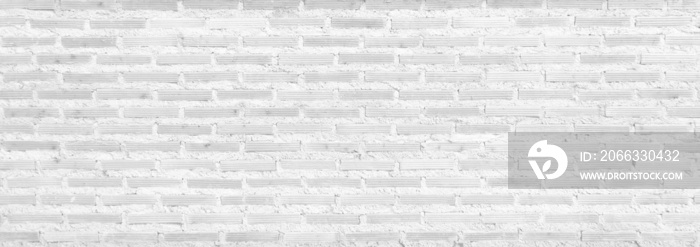 vintage white brick wall texture background