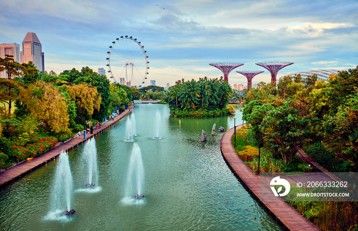 Gardens by the Bay in Singapore