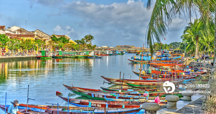 Hoi An historical center, Vietnam, HDR Image