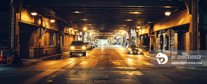 View of Chicago street